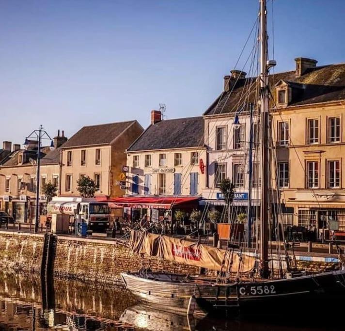 Apartamento Le Refuge Marin Courseulles-sur-Mer Exterior foto